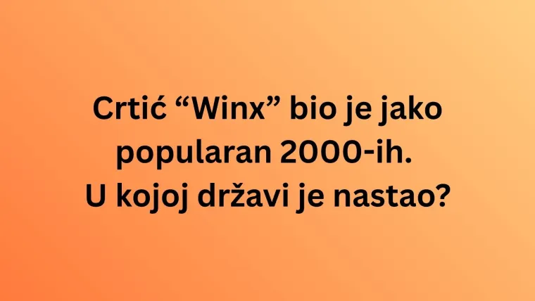 Ovi crtići obilježili su na&scaron;e djetinjstvo, zna&scaron; li iz kojih zemalja potječu?