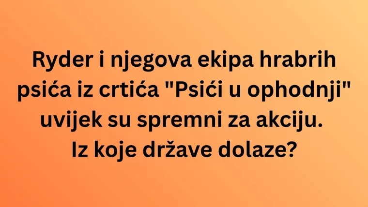 Ovi crtići obilježili su na&scaron;e djetinjstvo, zna&scaron; li iz kojih zemalja potječu?