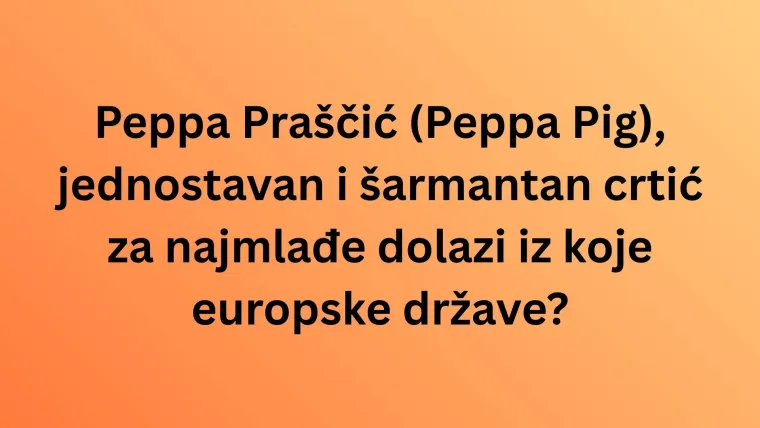 Ovi crtići obilježili su na&scaron;e djetinjstvo, zna&scaron; li iz kojih zemalja potječu?