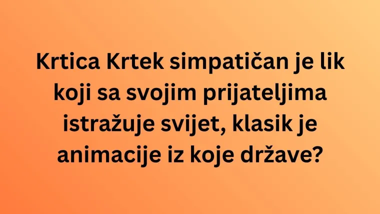 Ovi crtići obilježili su na&scaron;e djetinjstvo, zna&scaron; li iz kojih zemalja potječu?