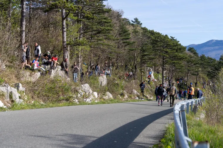 Ljudi visjeli po granama uz cestu: Donijeli hladnjake, a pogledajte gdje su ro&scaron;tiljali kobasice
