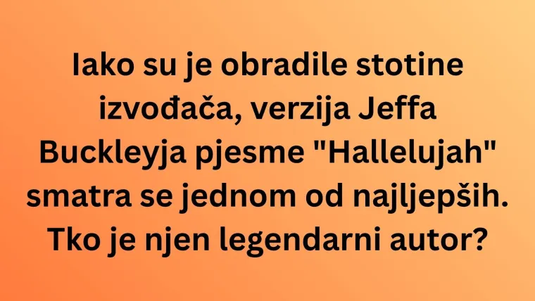Zna&scaron; li tko su originalni autori svjetski poznatih obrada? Neki bi te odgovori mogli iznenaditi
