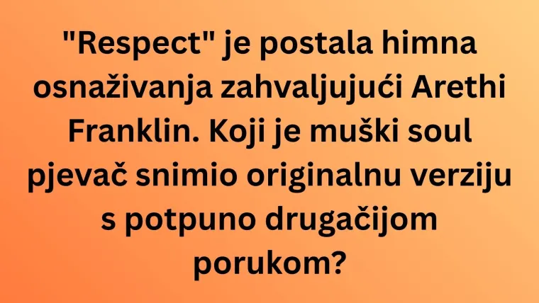 Zna&scaron; li tko su originalni autori svjetski poznatih obrada? Neki bi te odgovori mogli iznenaditi