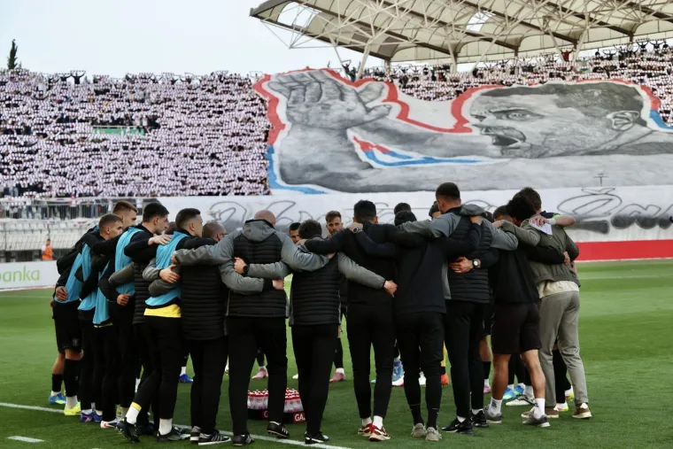 Torcida u manjem broju nego smo navikli, ali poslali su poruku koja se čuje do Francuske