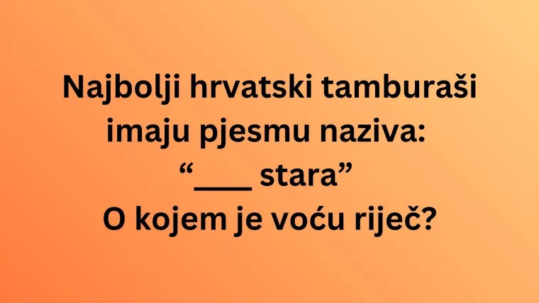 Ako slu&scaron;a&scaron; domaće hitove, bez puno muke znat će&scaron; koje se voće krije u tekstovima: Dokaži se