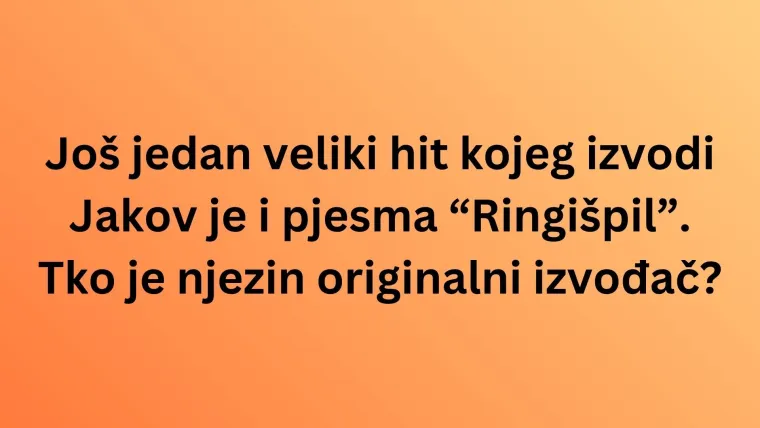 Jakov Jozinović rado izvodi ove hitove, da vidimo znate li kome zapravo pripadaju