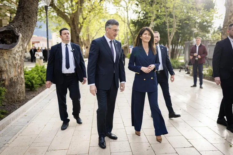Smeđokosa dama sastala se s Plenkovićem u Mostaru: Uživa njegovo veliko povjerenje