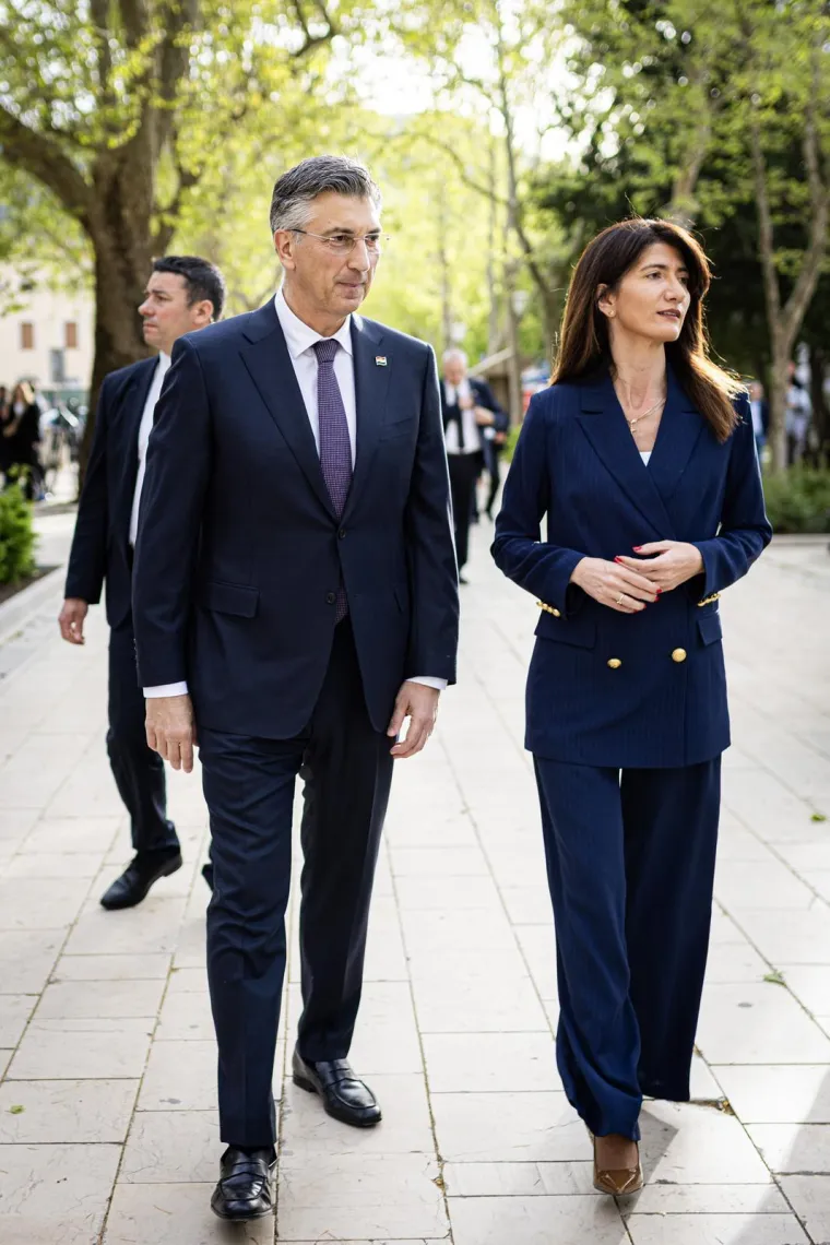 Smeđokosa dama sastala se s Plenkovićem u Mostaru: Uživa njegovo veliko povjerenje