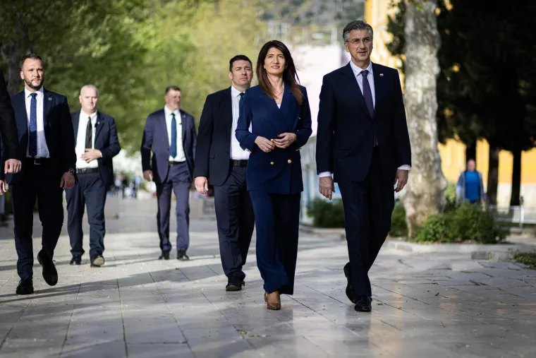 Smeđokosa dama sastala se s Plenkovićem u Mostaru: Uživa njegovo veliko povjerenje