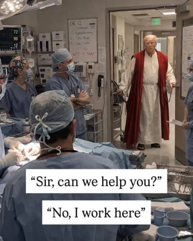 Sad je umislio da je Spasitelj: Odlično će vas nasmijati kako zafrkavaju Trumpa nakon novog ispada