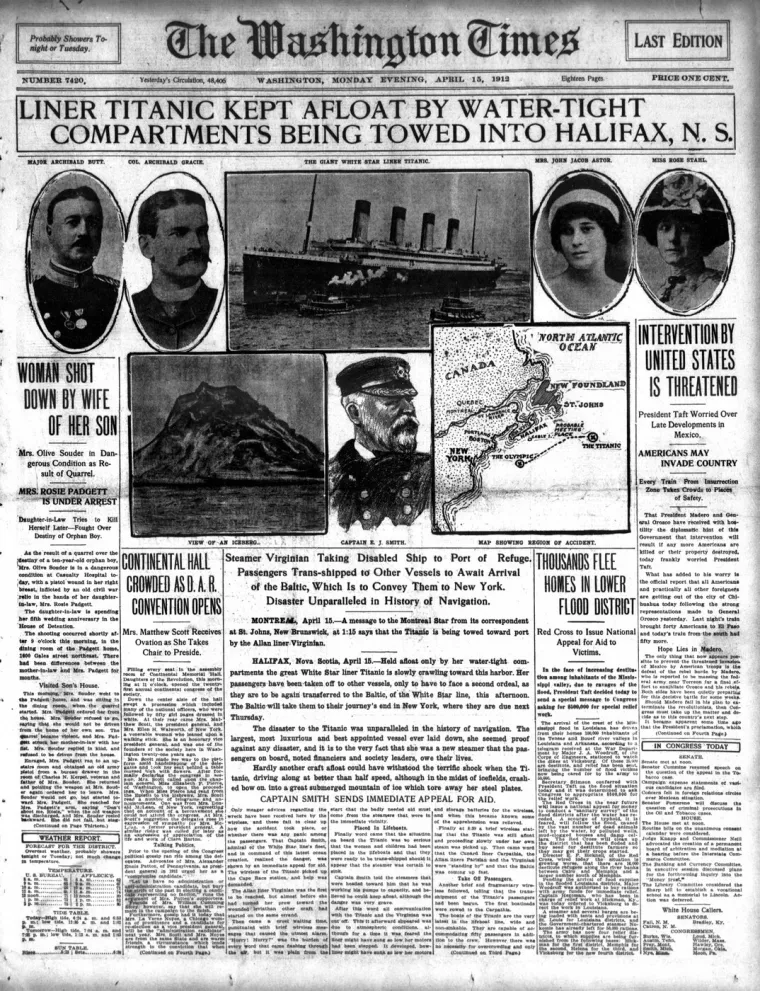 Gledao je kako Titanic tone i postao heroj najveće tragedije: Tijelo nikada nije pronađeno