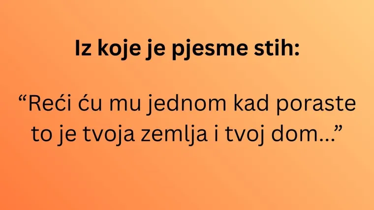 Dokažite da poznajete repertoar Doris Dragović i prepoznajte ove hitove samo po jednom stihu