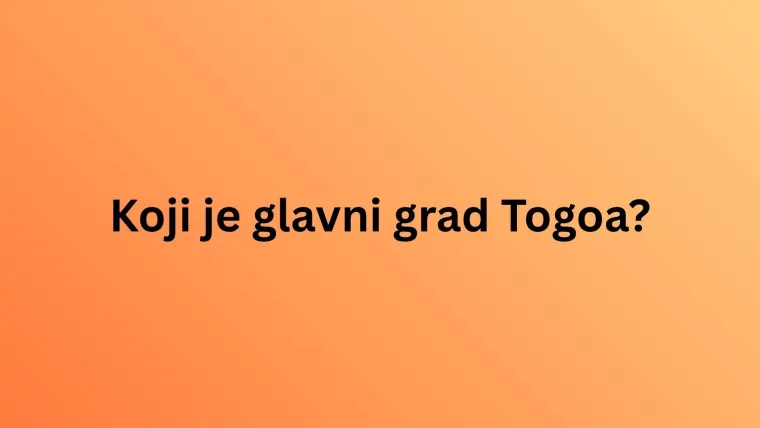 Oku&scaron;aj se na kvizu o glavnim gradovima Afrike, toliko je težak da rijetki imaju sve točne odgovore