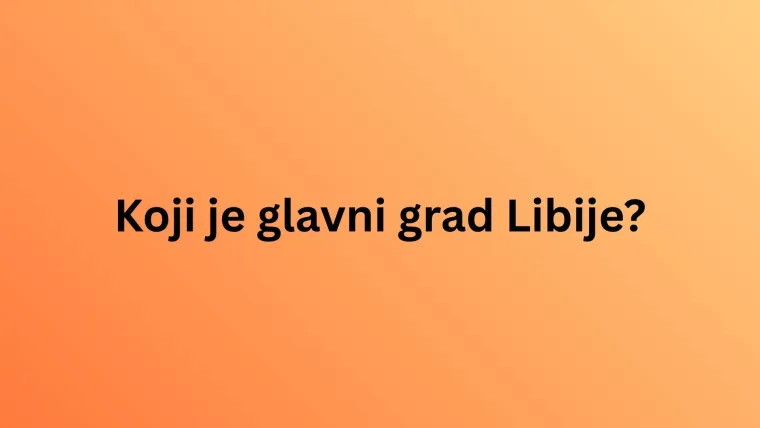 Oku&scaron;aj se na kvizu o glavnim gradovima Afrike, toliko je težak da rijetki imaju sve točne odgovore