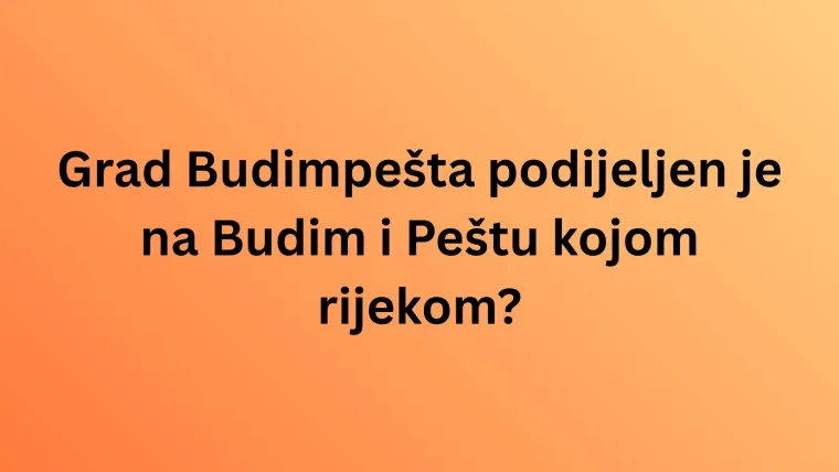 Na svijetu postoje brojne rijeke, no znamo li sve o onim najvećim i najpoznatijim? Rije&scaron;i kviz