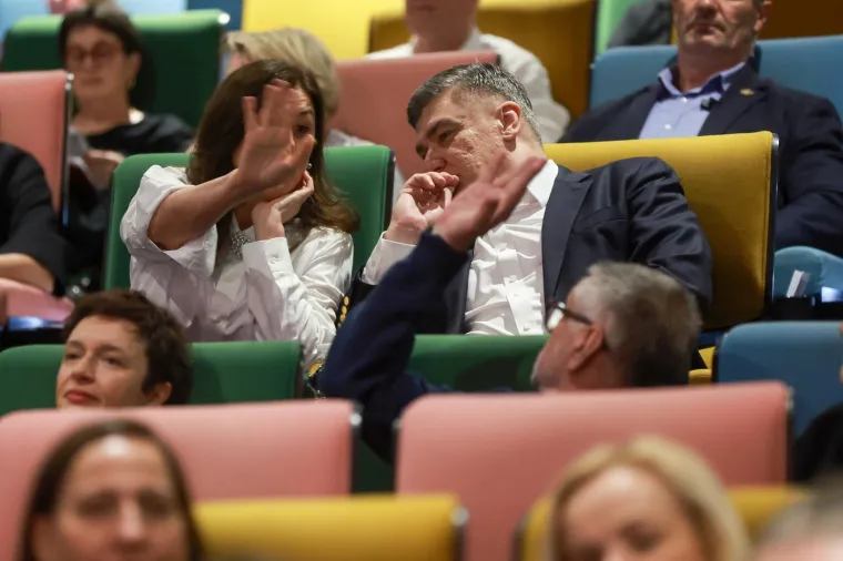 Opu&scaron;teni, elegantni i modno usklađeni: Pogledajte kako su Milanovići zablistali na ZagrebDoxu