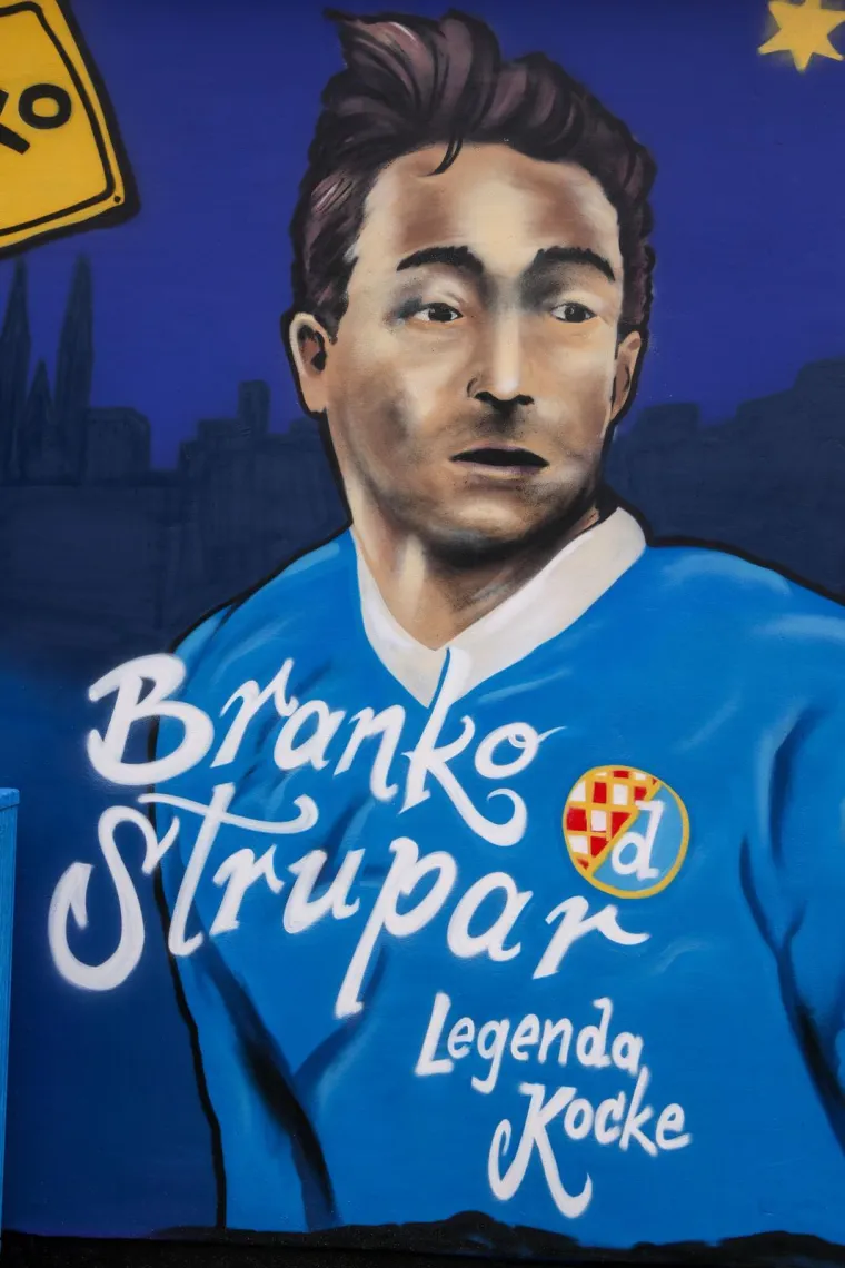 Na zapadu Zagreba osvanuo novi mural: Ovjekovječena su dva ponosa kvarta