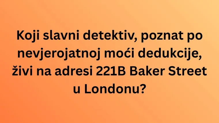 Ako volite književnost, sigurno su vam poznati likovi ovih djela: Nemojte razočarati rezultatom