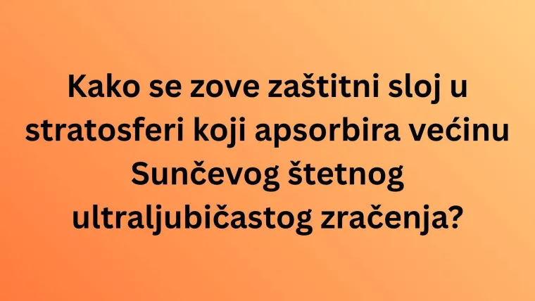 Nemojte zabrljati na ovom kvizu: Svaki stanovnik Zemlje trebao bi znati sljedeće činjenice