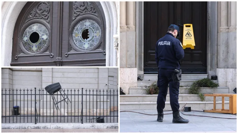 Vandal devastirao pravoslavnu crkvu u Zagrebu, policija potvrdila: Priveli smo ga