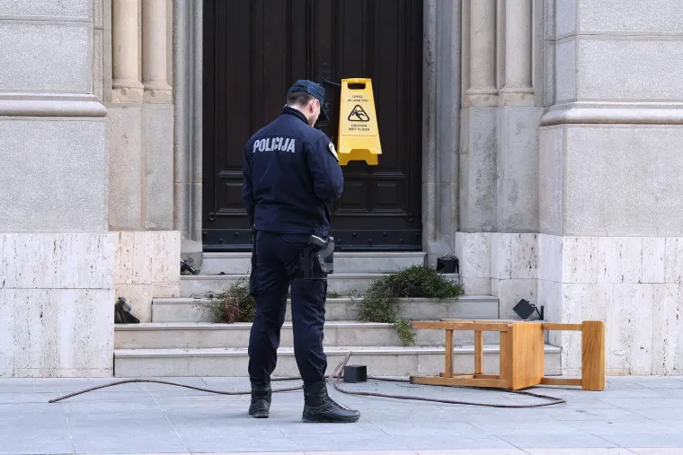 Vandal devastirao pravoslavnu crkvu u Zagrebu, policija potvrdila: Priveli smo ga