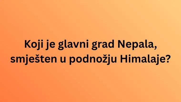 Azija broji 48 zemalja, no rijetki znaju glavne gradove onih odabranih u kvizu: Rije&scaron;i i dokaži se