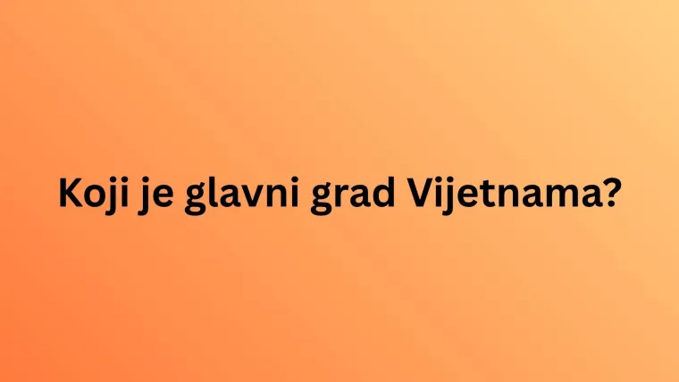 Azija broji 48 zemalja, no rijetki znaju glavne gradove onih odabranih u kvizu: Rije&scaron;i i dokaži se