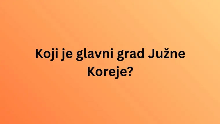 Azija broji 48 zemalja, no rijetki znaju glavne gradove onih odabranih u kvizu: Rije&scaron;i i dokaži se