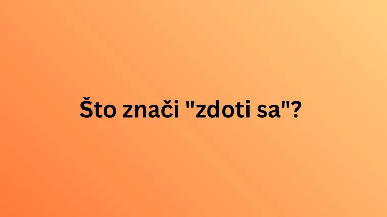 Mnogi ne razumiju ni riječ bednjanskog govora: Dokaži da nije toliko težak i rasturi na kvizu