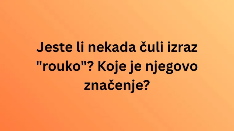 Mnogi ne razumiju ni riječ bednjanskog govora: Dokaži da nije toliko težak i rasturi na kvizu
