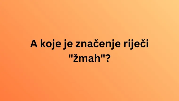Mnogi ne razumiju ni riječ bednjanskog govora: Dokaži da nije toliko težak i rasturi na kvizu