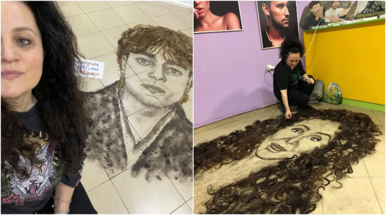 Frizerka Svetlana od o&scaron;i&scaron;ane kose izrađuje portrete slavnih osoba: Rezultati su zbilja čudesni