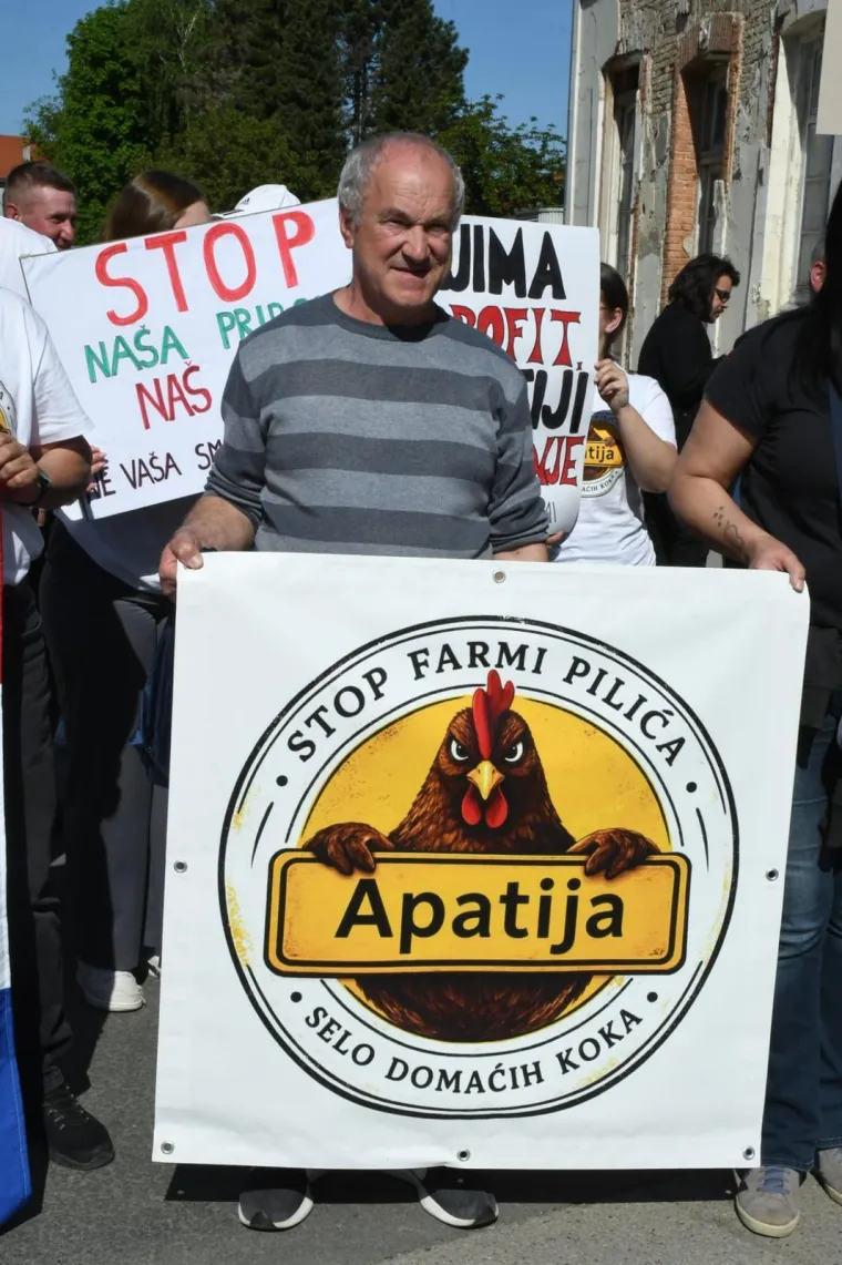 Sisak na nogama, poslane žestoke poruke protiv megafarmi i klaonica: 'Profit njima, smrad nama'