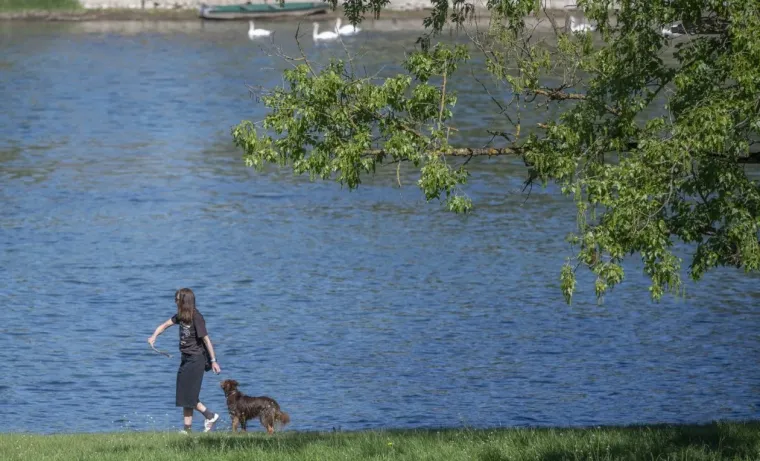 Sunce izmamilo Karlovčane: Građani pohrlili na ulice grada, pogledajte tko je sve bio