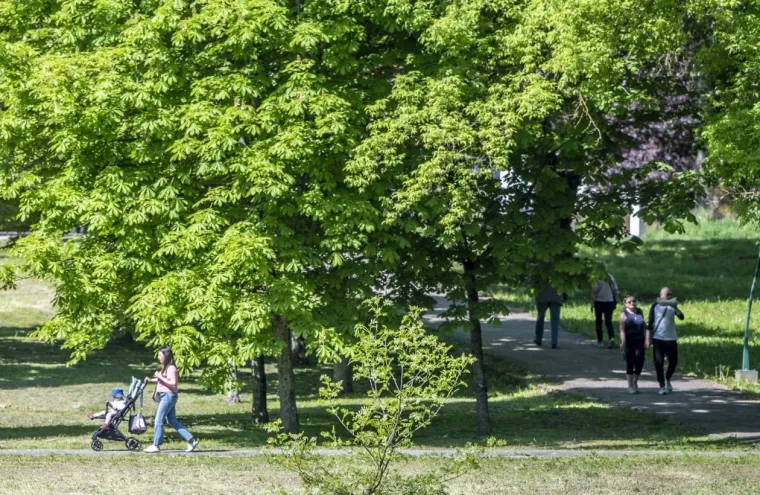 Sunce izmamilo Karlovčane: Građani pohrlili na ulice grada, pogledajte tko je sve bio