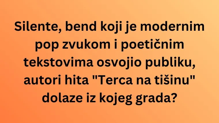 Možda slu&scaron;a&scaron; njihove hitove, no zna&scaron; li gdje su osnovani ovi hrvatski bendovi? Oku&scaron;aj se na kvizu