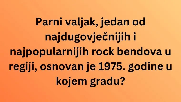 Možda slu&scaron;a&scaron; njihove hitove, no zna&scaron; li gdje su osnovani ovi hrvatski bendovi? Oku&scaron;aj se na kvizu