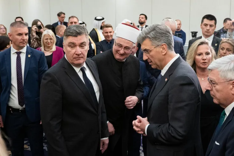 Pogledajte susret Milanovića i Plenkovića: Na&scaron;e kamere snimile neugodnjak u Sheratonu