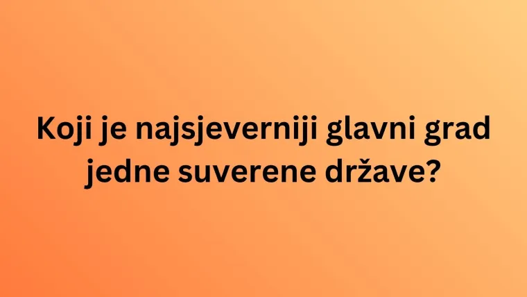 Na ovom kvizu namučit će se čak i pravi stručnjaci za geografiju: Svaka čast ako ostvari&scaron; 15/15