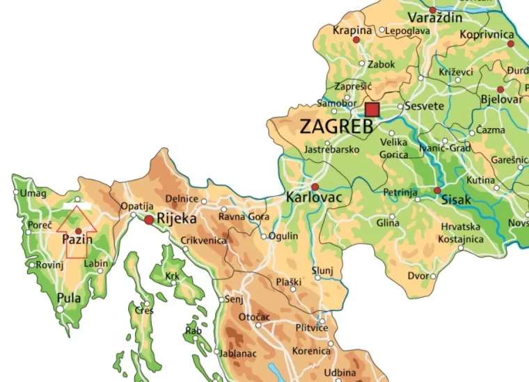 Znate li gdje se nalaze ovi hrvatski gradovi na karti? Na ovom kvizu stvarno ne biste smjeli podbaciti