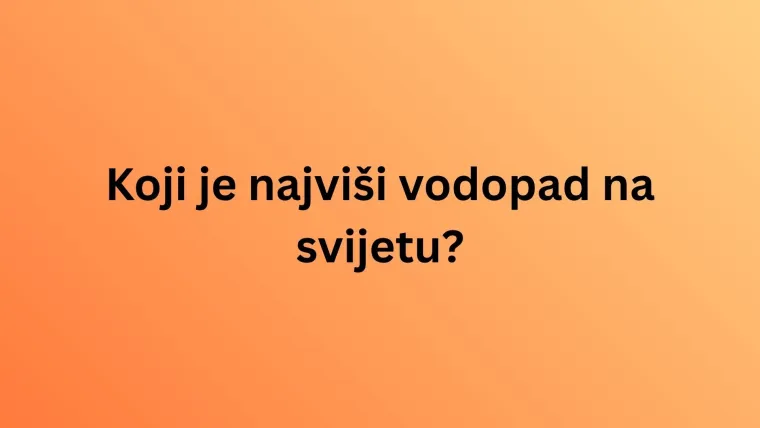 Ako misli&scaron; da ti je opće znanje na visokoj razini, oku&scaron;aj se na kvizu i provjeri: Nije tako lako