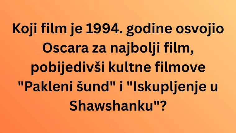 Ako misli&scaron; da ti je opće znanje na visokoj razini, oku&scaron;aj se na kvizu i provjeri: Nije tako lako