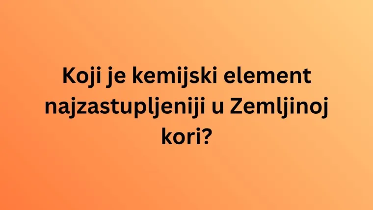 Ako misli&scaron; da ti je opće znanje na visokoj razini, oku&scaron;aj se na kvizu i provjeri: Nije tako lako