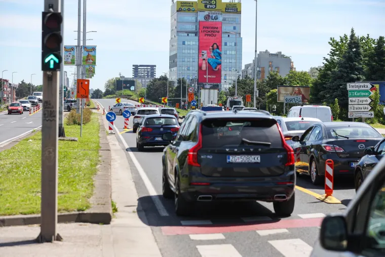 Počeli radovi na nadvožnjaku: Pogledajte prve gužve na Zagrebačkoj aveniji