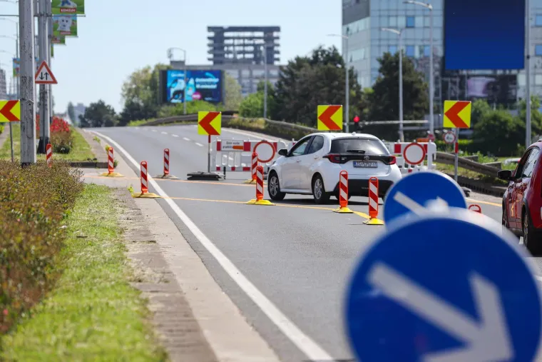 Počeli radovi na nadvožnjaku: Pogledajte prve gužve na Zagrebačkoj aveniji