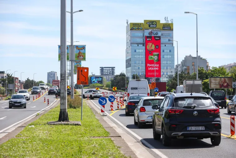 Počeli radovi na nadvožnjaku: Pogledajte prve gužve na Zagrebačkoj aveniji