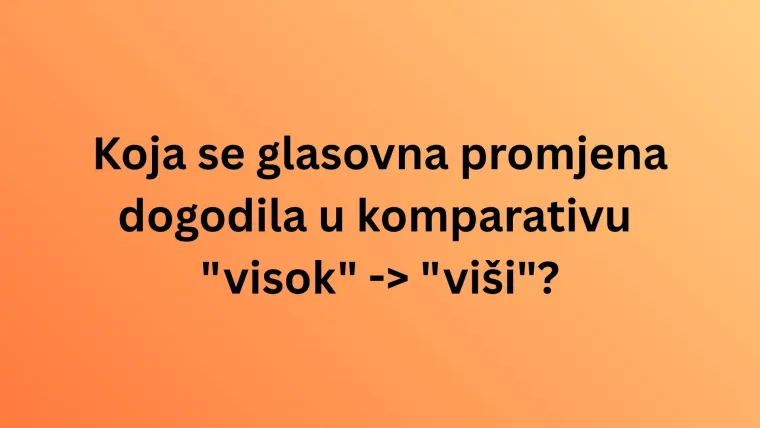 Ima&scaron; li hrvatsku gramatiku u malom prstu? Prisjeti se gradiva osnovne &scaron;kole i rasturi ovaj kviz