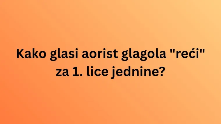 Ima&scaron; li hrvatsku gramatiku u malom prstu? Prisjeti se gradiva osnovne &scaron;kole i rasturi ovaj kviz