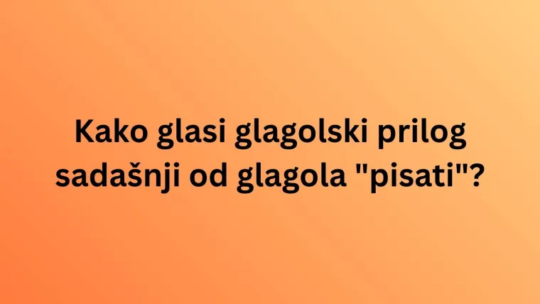 Ima&scaron; li hrvatsku gramatiku u malom prstu? Prisjeti se gradiva osnovne &scaron;kole i rasturi ovaj kviz