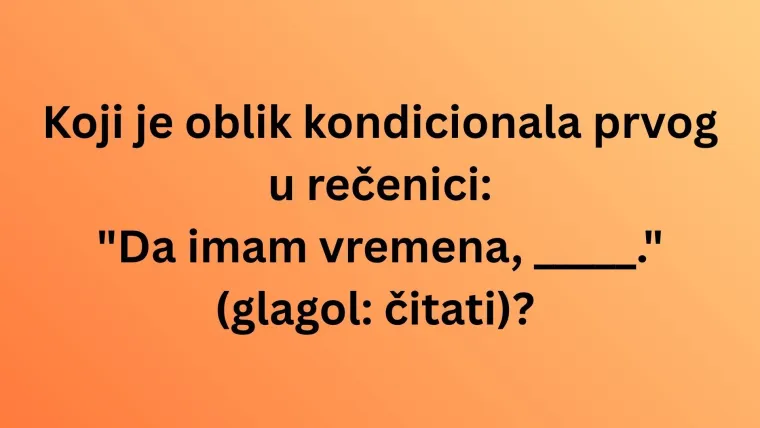 Ima&scaron; li hrvatsku gramatiku u malom prstu? Prisjeti se gradiva osnovne &scaron;kole i rasturi ovaj kviz